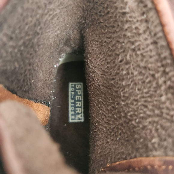 Sperry Top Sider Size 10 Duck Boots Leather Rubber Rain Snow Waterproof Women - Picture 14 of 14